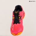 Mizuno Wave Lightning Z8 röplabda cipő ragyogó piros/ fehér/ répa curl 9