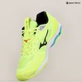 Férfi kézilabda cipő Mizuno Wave Stealth 6 neo lime/fekete/splish splash Mizuno Wave Stealth 6 neo lime/fekete/splish splash 9