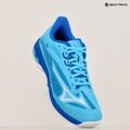 Női teniszcipő Mizuno Wave Exceed Light 2 AC river blue/white/mugenkék 4