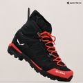 Férfi túrabakancs Salewa Ortles Light Light Mid Ptx láng/fekete 8