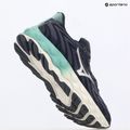 Női futócipő Mizuno Wave Sky 8 india ink/neo silver/dusty jade green 9