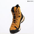 Férfi túracipő Salewa Puez Winter Mid Ptx golden brown / black 11