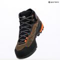 Férfi közelítő cipő SCARPA Rapid Xt Mid Gtx caribou / rust orange 10