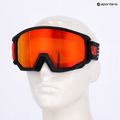 Síszemüveg UVEX Athletic FM black matt/mirror red orange clear 7