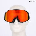 Síszemüveg UVEX Gravity FM black matt/mirror red orange clear 7