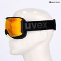 Síszemüveg UVEX Downhill 2100 CV black matt/mirror orange yellow 7