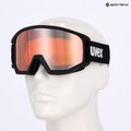 Síszemüveg UVEX Athletic CV Race black matt/mirror gold green clear 6