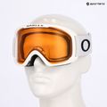 Síszemüveg Oakley O-Frame 2.0 Pro L matte white/persimmon 7