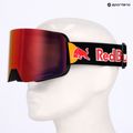 Síszemüveg Red Bull SPECT Line black/brown with red mirror/cloudy snow 7