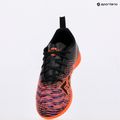PUMA Future 8 Play It gyermek futballcipő puma fekete/ puma fehér/ izzó piros 9