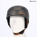 Sísisak Giro Trig Mips metallic coal tan 8