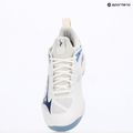Mizuno Wave Dimension röplabda cipő fehér/harangszínkék/bel air kék 9
