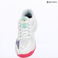 Gyermek röplabdacipő Mizuno Lightning Star Z7 fehér/ibolya indigó/camellia rose 11