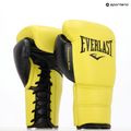 Boxkesztyű Everlast Powerlock 2 Laced Pro Training neon yellow 14