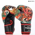Top King Boxing Kultúra fekete boxkesztyűk 7