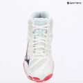 Női röplabda cipő Mizuno Wave Voltage 2 Mid fehér/ibolya indigó/camellia rose 9