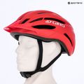 Gyerek kerékpáros sisak Giro Register II matte bright red/white 13