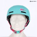 Gyerek kerékpáros sisak Giro Dime FS matte screaming teal 7