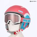 Gyerek sísisak HEAD Maja Set + Gogle Jr pink/blue/silver red 9