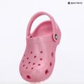 Crocs Classic Glitter Clog Gyerek flip flop rózsaszín tweed csillogás 8