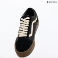 Vans Old Skool nehéz vászon fekete cipő 9