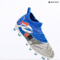 PUMA Future 8 Match Forever FG/AG Jr gyermek focicipő fehér/ultrakék/tollszürke/tollszürke/puma fekete/izzó piros 9