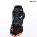 Mizuno Wave Lightning Z8 Mid röplabdacipő fekete/neonlámpa/páva kék 9