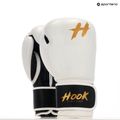 HOOK FIGHTING Harcra kész bőr bokszkesztyű fehér 8