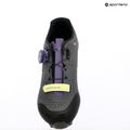 Női MTB kerékpáros cipő Northwave Razer sötétszürke/sötét lila 9
