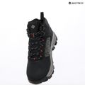 Columbia Transverse Hike Waterproof férfi túrabakancs fekete/hegységi piros 22