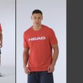 Férfi teniszpóló HEAD Club Original vörös 4