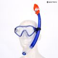 AQUASTIC Shelly gyermek snorkeling szett maszk + snorkel sötétkék 12