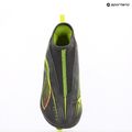 PUMA Ultra 5 Match+ LL FG/AG Jr matt öregedő ezüst/sárga riasztás/puma öregedő ezüst gyermek futballcipő 9