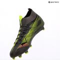 PUMA férfi futballcipő Ultra 5 Match+ FG/AG matt öregedett ezüst/sárga riasztás/puma öregedett ezüst 9