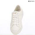 Calvin Klein női edzőcipő YW0YW01763 Vulc Flatform Low Cv MG tripla fényes fehér 9