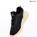 Calvin Klein női cipő YW0YW01855 Eva Runner Sock Mg Tech Mix fekete/pisztácia/fehér jade 9