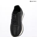 Calvin Klein férfi cipő HM0HM01871 Low Prof Runn Laceup Perf Lth Black/Bright White Fekete/Fényes Fehér 9