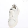 Calvin Klein női cipő YW0YW01224 Cupsole Mono Lth Wn fehér/ezüst 9