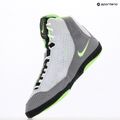 Nike Inflict 4 labdarúgó birkózócipő szürke/lime blast/antracit/fehér 9