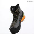 Férfi magas alpin csizma SCARPA Ribelle Lite HD vas szürke / lime 10