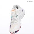 Női röplabda cipő Mizuno Wave Lightning Z8 Mid fehér/lila indigó/camelliaros 9