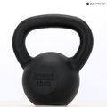 TREXO 10kg fekete öntöttvas kettlebell 8