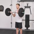 TREXO fekete bumper olimpiai súlytárcsa 20 kg TRX-BMP020 14
