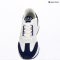 EA7 Emporio Armani fekete-fehér Vintage fehér/középkori kék cipő 12