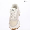 Férfi cipő Calvin Klein YM0YM01289 Hike Runner HF Leather Mix bright white/creamy white/eggshell 9