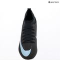 Gyermek futballcipő Nike Mercurial Superfly 10 Club FG/MG fekete/jeges kék 18