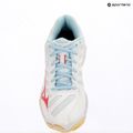 Női röplabda cipő Mizuno Wave Voltage 2 fehér/calypso coral/pale banán 9