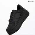 Női cipők Tommy Jeans Retro Basket Flatform Ess triple black 9