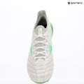 Férfi futballcipő Mizuno Morelia Neo IV Β Elite MD white/neon green/cool gray 3c 9