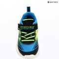Gyerekcipők SKECHERS Flex-Glow Ultra fekete/kék/lime 16